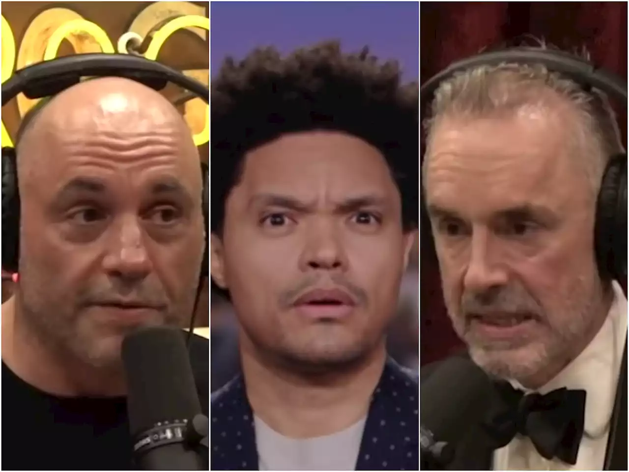 Trevor Noah mocks Joe Rogan and Jordan Peterson over conversation about skin colour