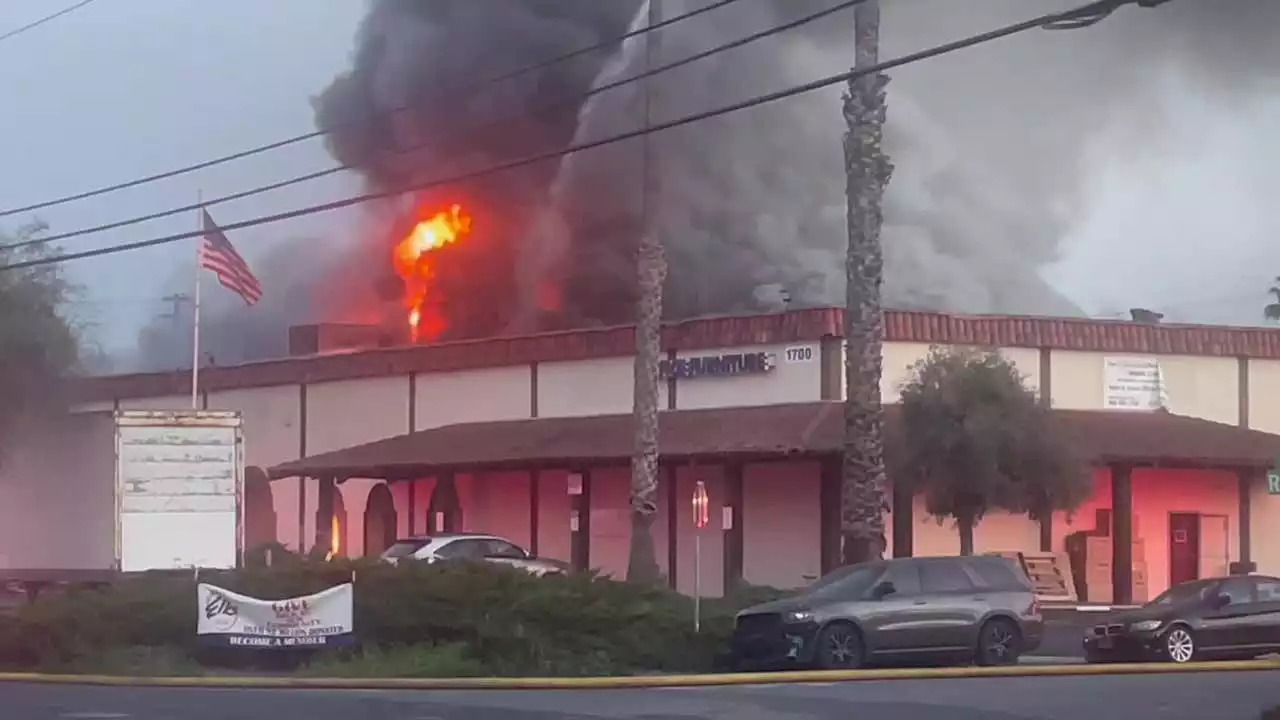 Several streets closed in Santa Clara due to structure fire