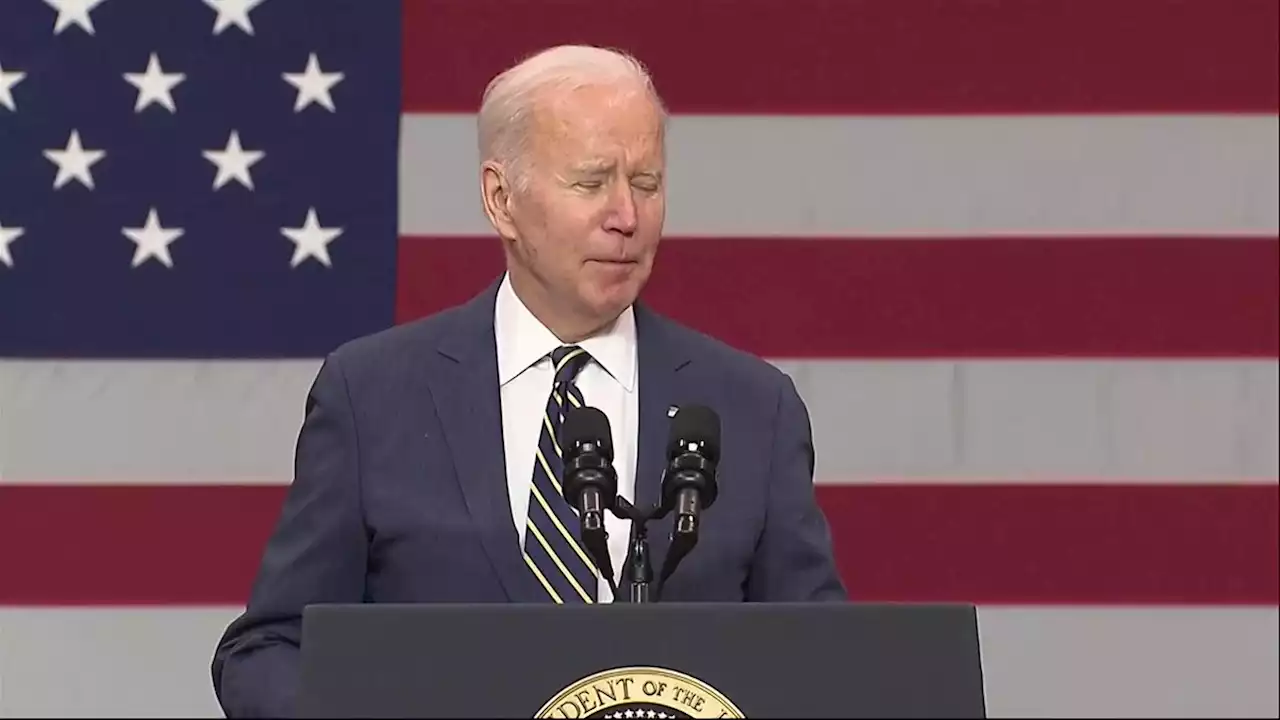 Biden touts infrastructure law in Pittsburgh after bridge collapse