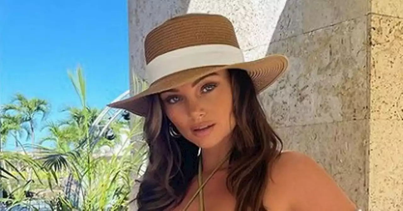 Love Island's Kendall Rae-Knight stuns in tiny green bikini as she turns 30