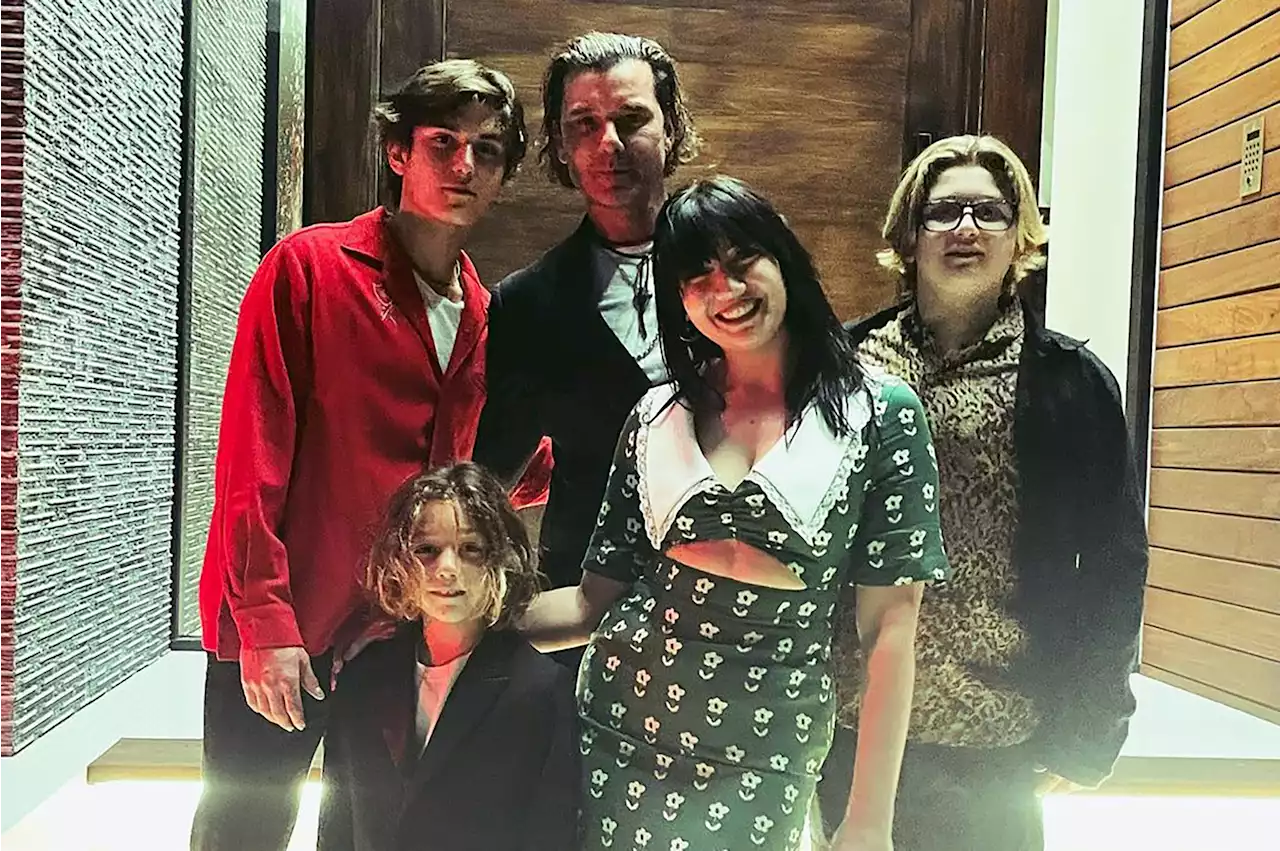 Gavin Rossdale shares rare photo of all four of his kids