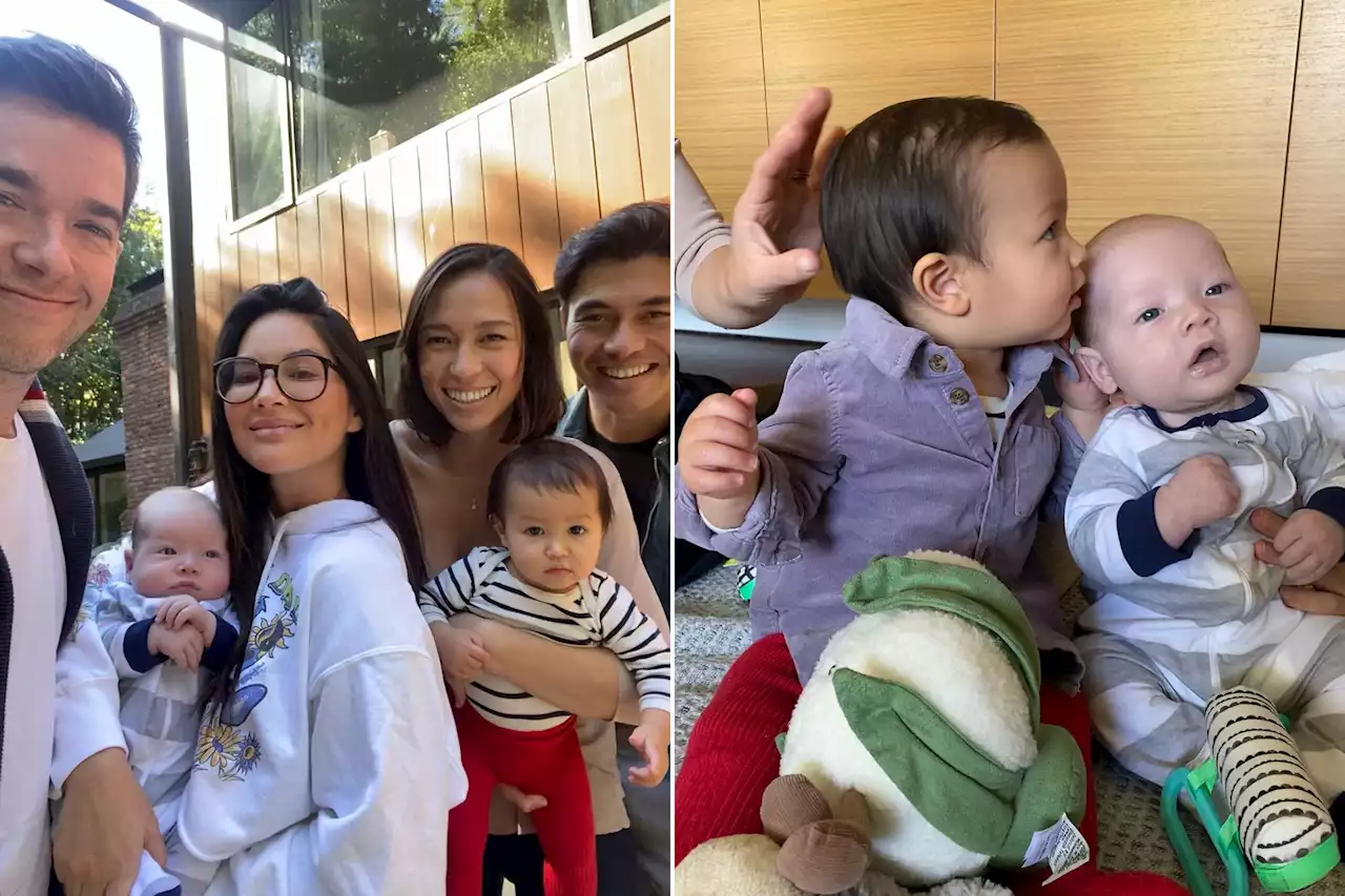 Olivia Munn, John Mulaney’s baby has a playdate with Henry Golding’s kid