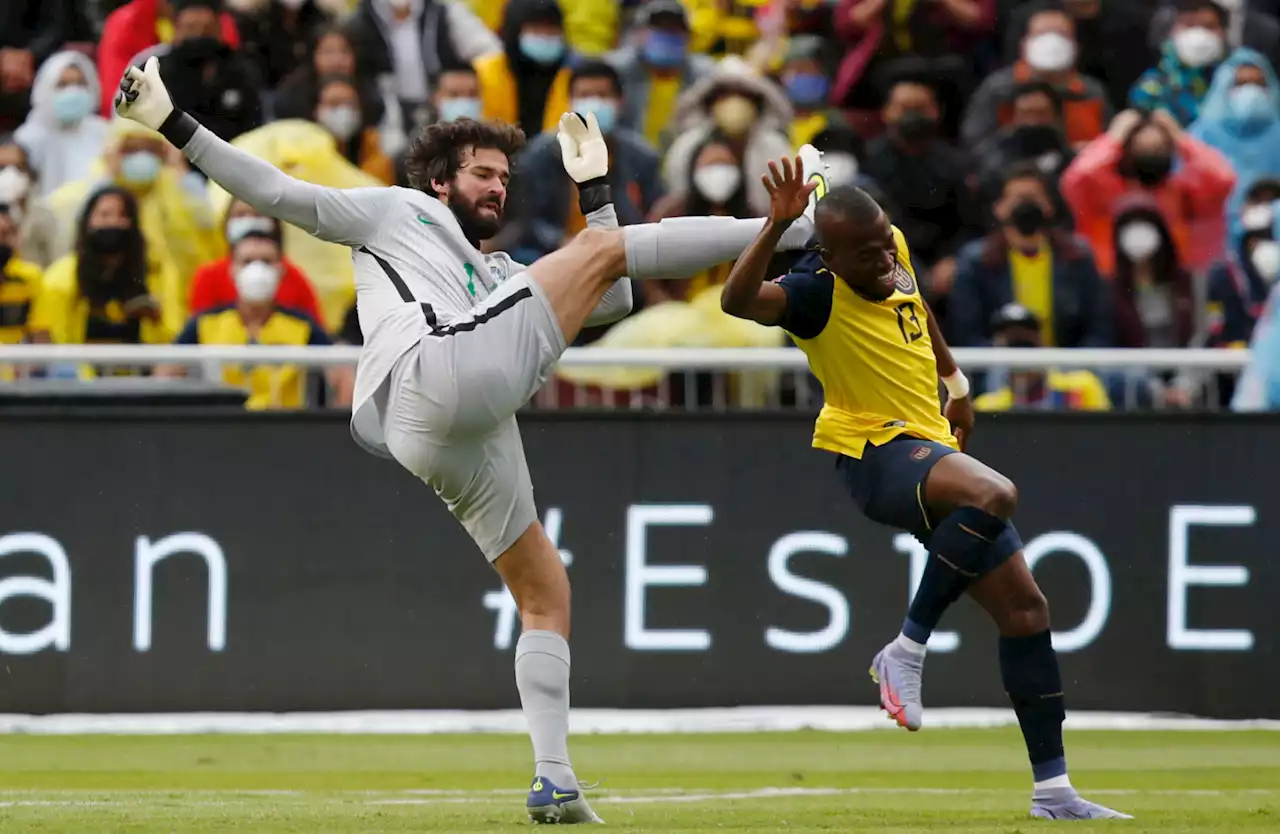 Alisson gets two red cards overturned in crazy game despite high boot and fist punch