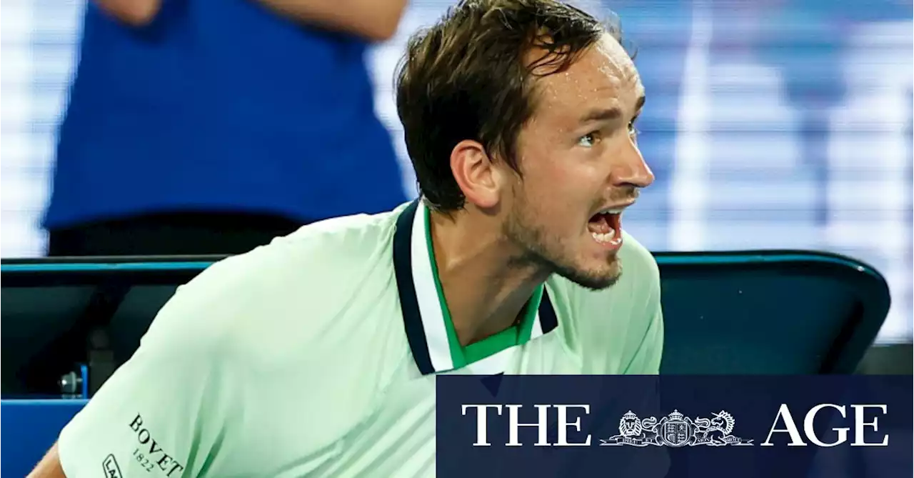 Medvedev hit with largest fine of Australian Open for semi-final rant