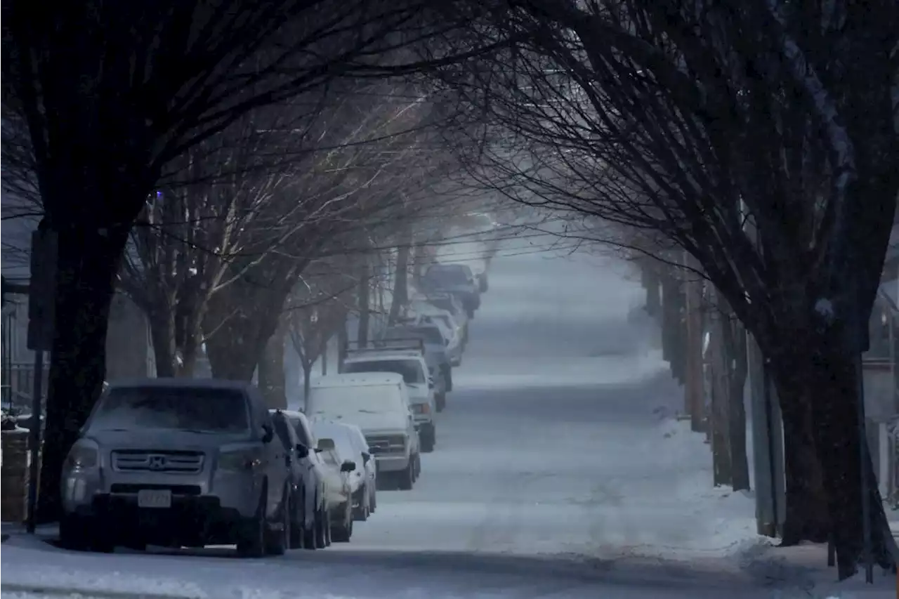 Winter storm churns up East Coast with deep snow, high winds