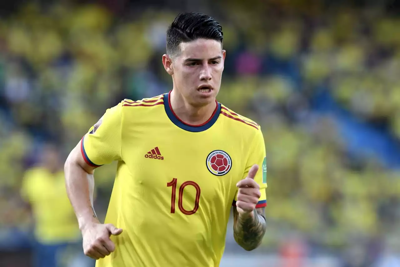 Video: la molestia de James Rodríguez al ser chiflado en el Metropolitano tras derrota contra Perú