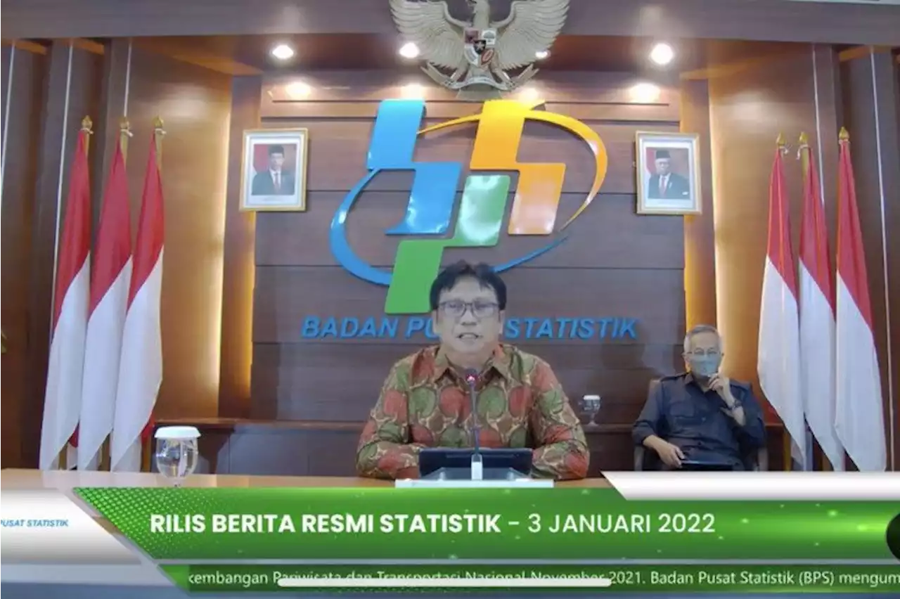 BPS sebut inflasi sepanjang 2021 capai 1,87 persen