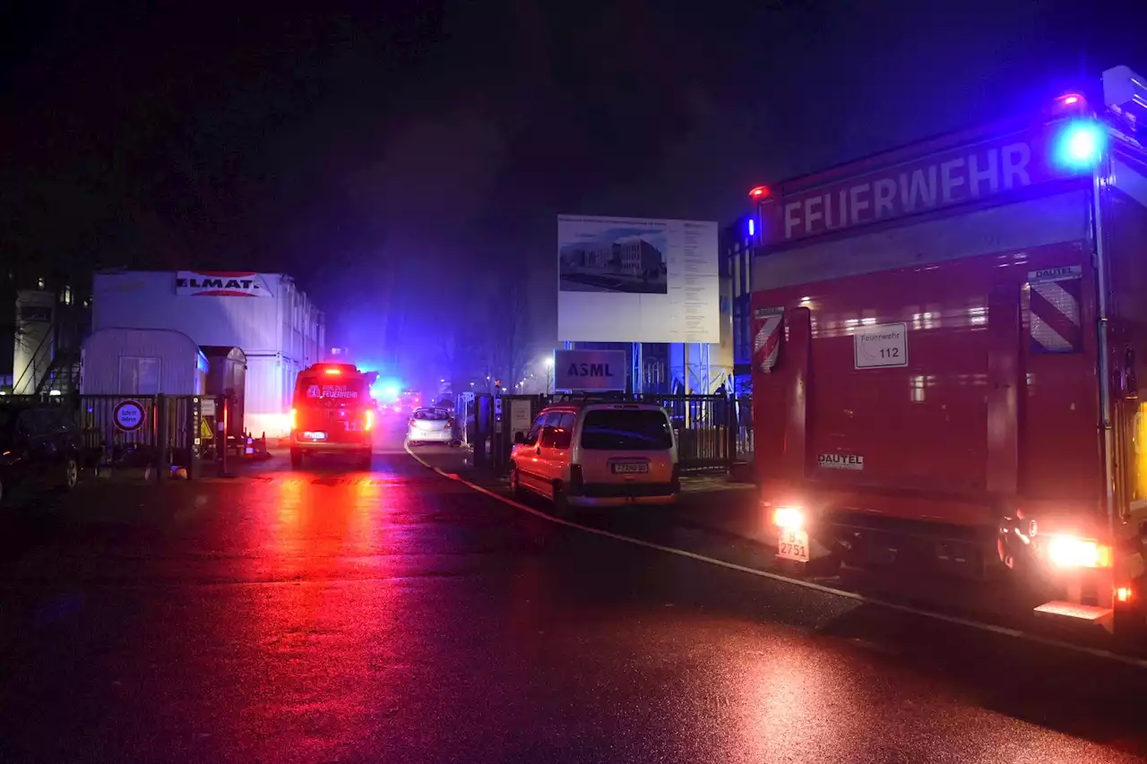 Brand in Berliner Werk belastet Chipindustrie-Ausrüster ASML