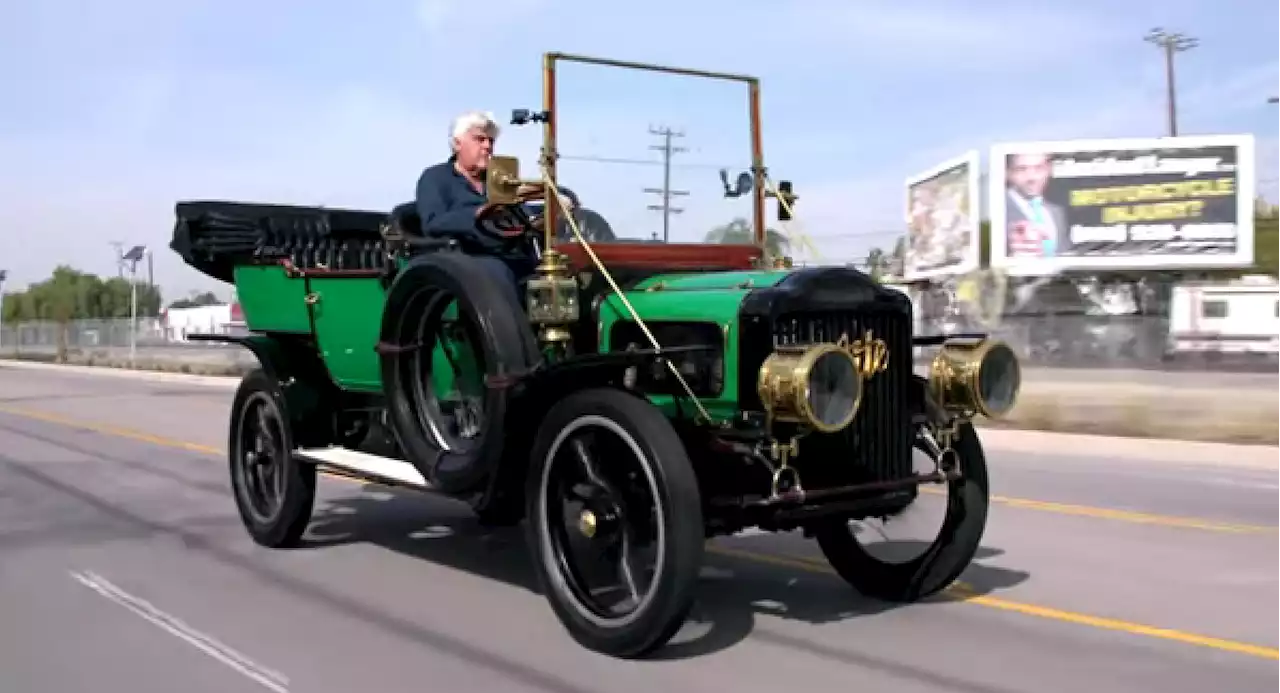 Let Jay Leno Show You How To Start A 112-Year-Old Steam-Powered Car | Carscoops