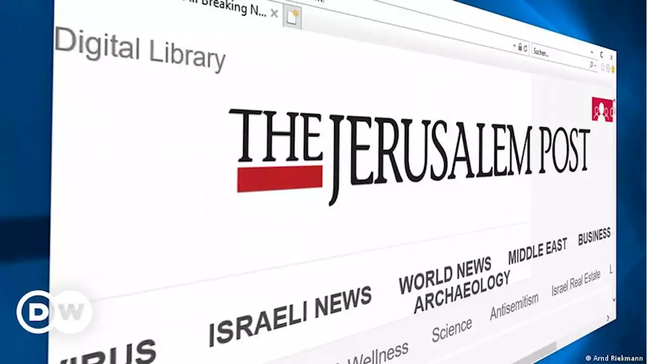 Internetseite der 'Jerusalem Post' gehackt | DW | 03.01.2022