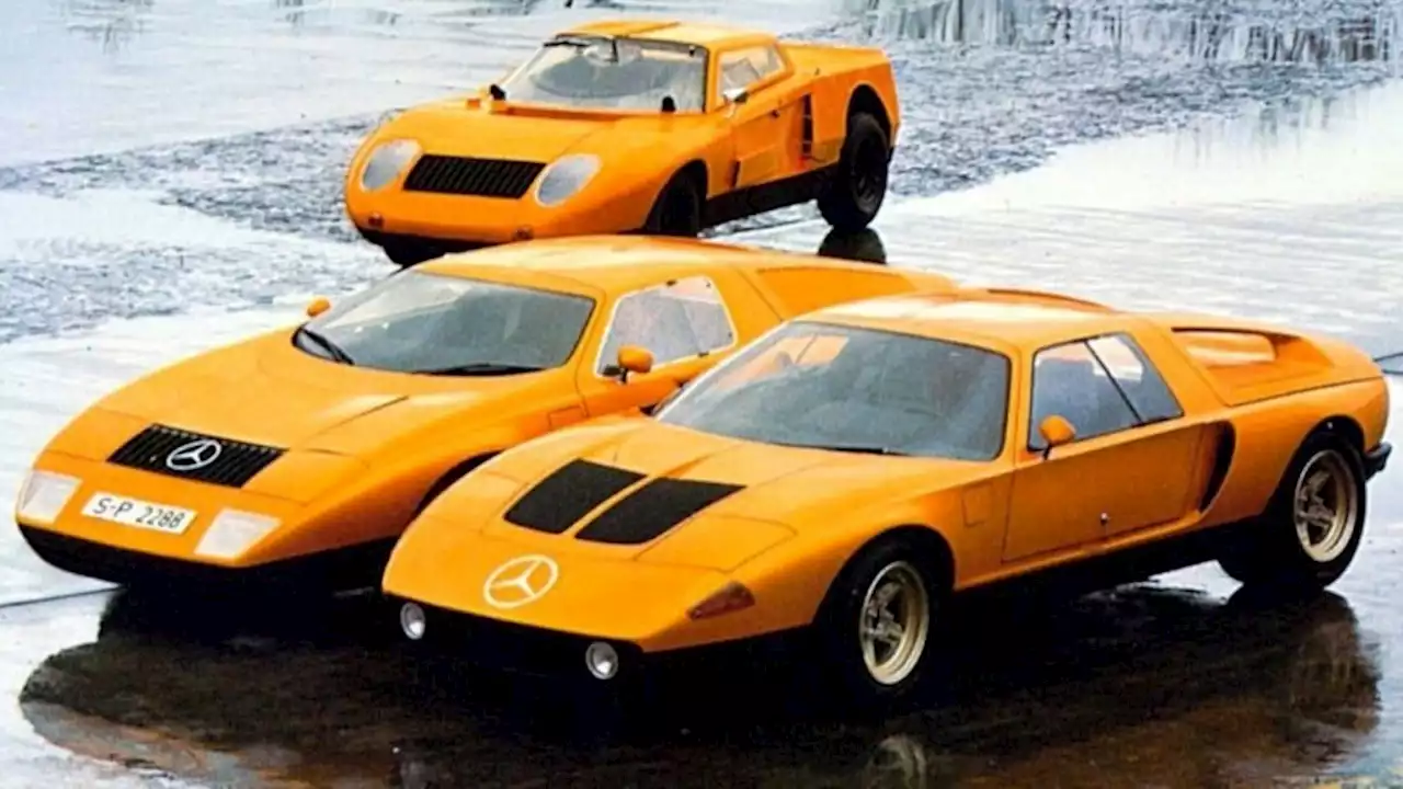 The Experimental Mercedes-Benz C111 That Never Got to Hit the Road