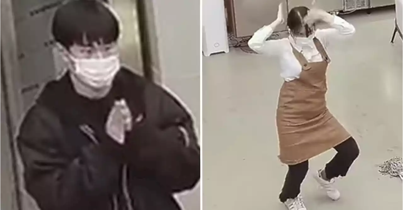 '흥 폭발' 춤 추다 걸린 알바…3500만뷰 CCTV 영상 알고보니