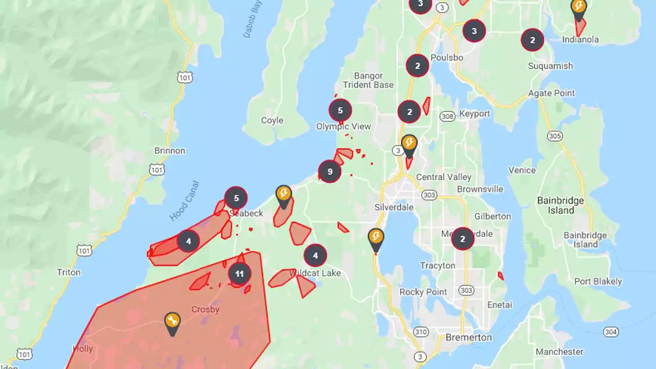 Power outage affects thousands on Kitsap Peninsula