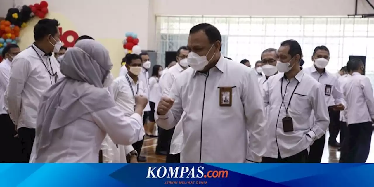 Dihadapan Jajarannya, Firli Harap 2022 KPK Kian Dipercaya