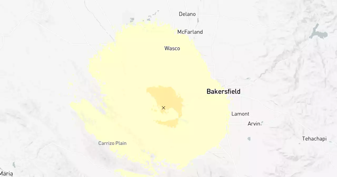 Pair of earthquakes felt near Bakersfield