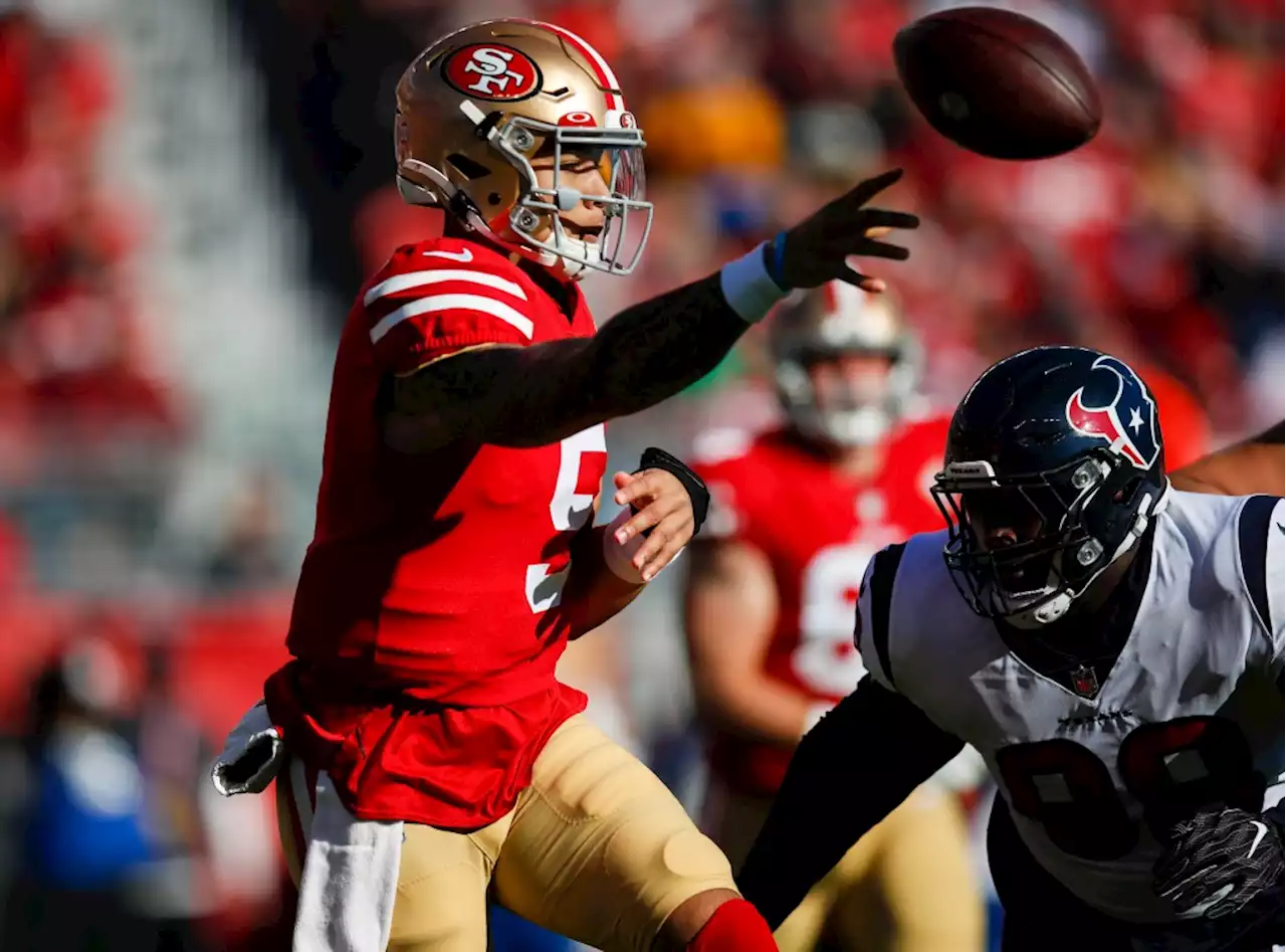 Photos: Trey Lance’s first victory as starting quarterback for San Francisco 49ers