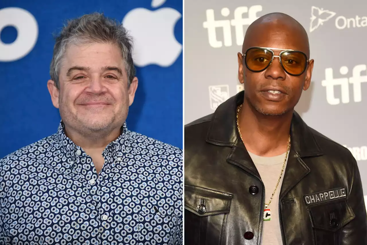 Patton Oswalt defends performing with Dave Chappelle after backlash