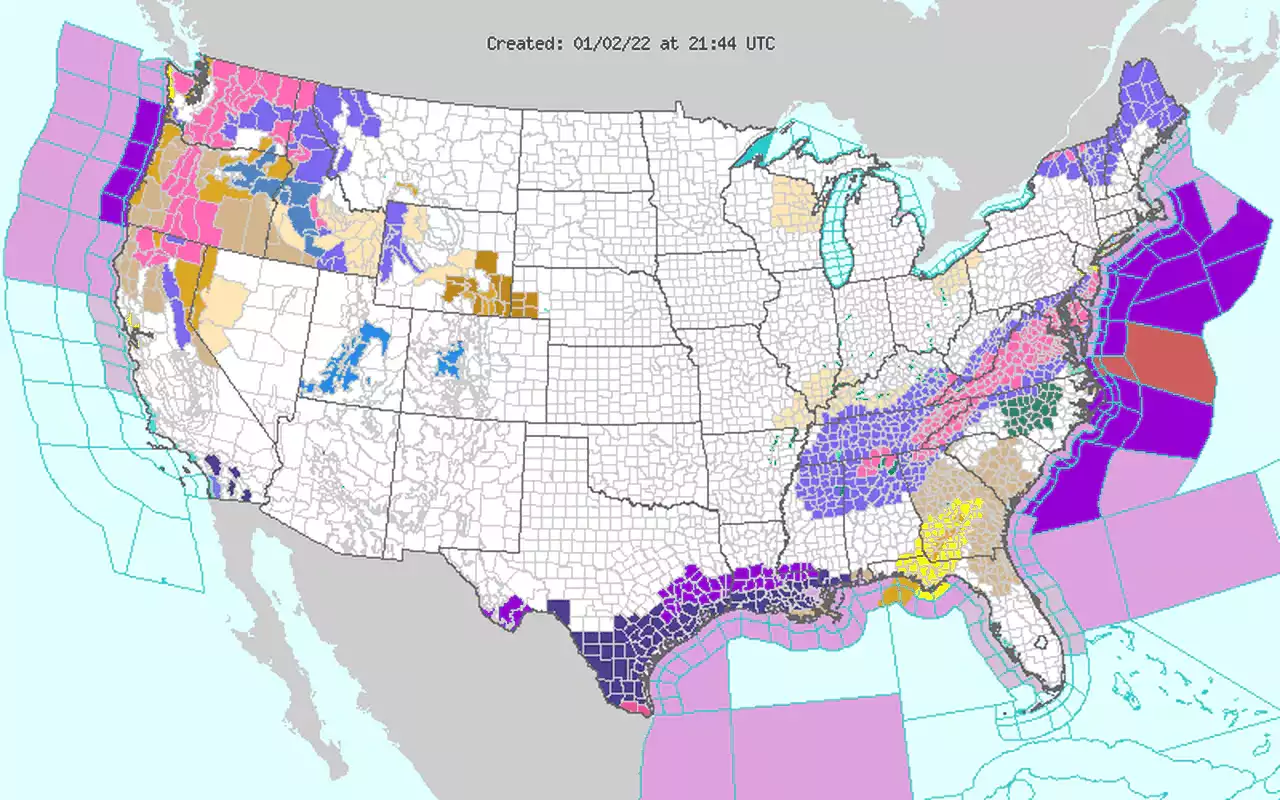 Light snow possible as larger storm ‘grazes’ Pa., NWS says