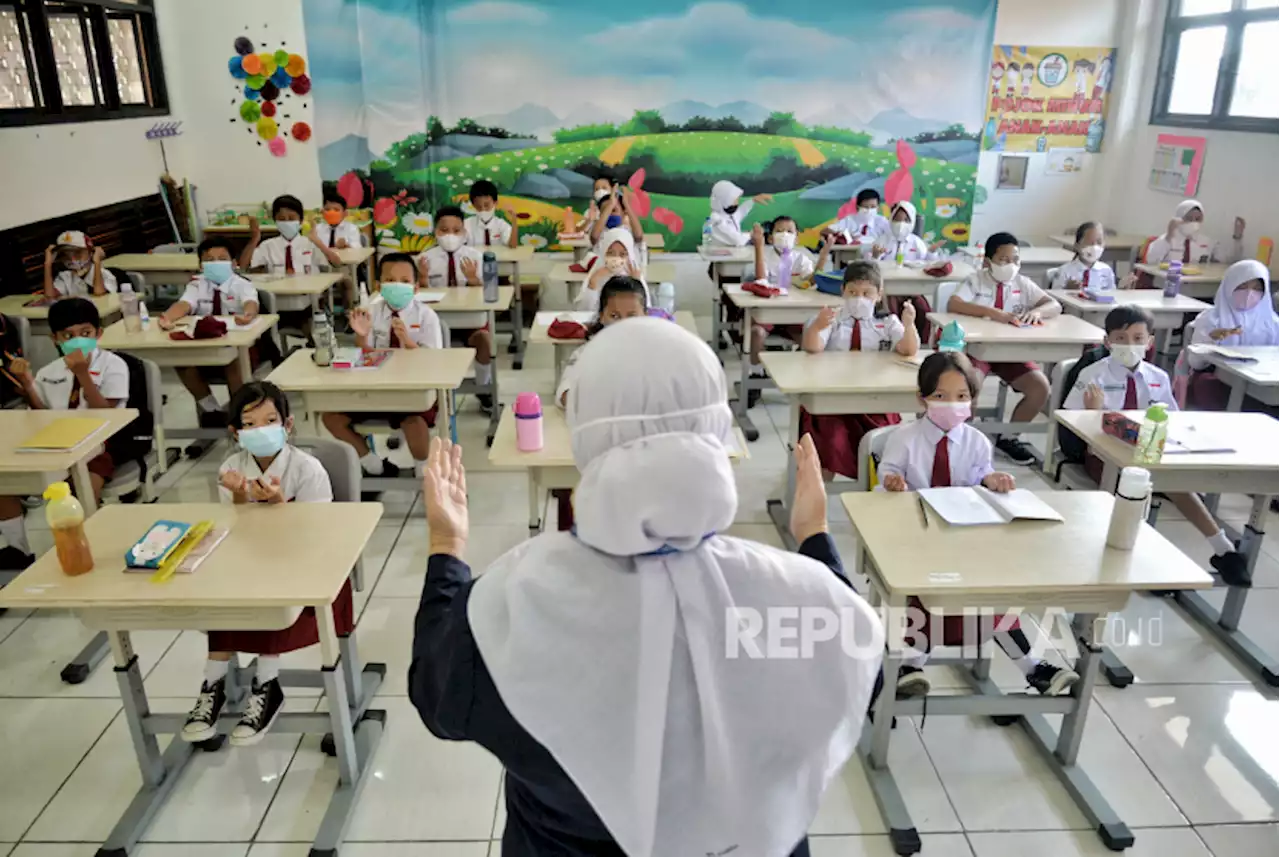 Pembelajaran Tatap Muka 100% di Sekolah Dasar DKI Jakarta (1) |Republika Online