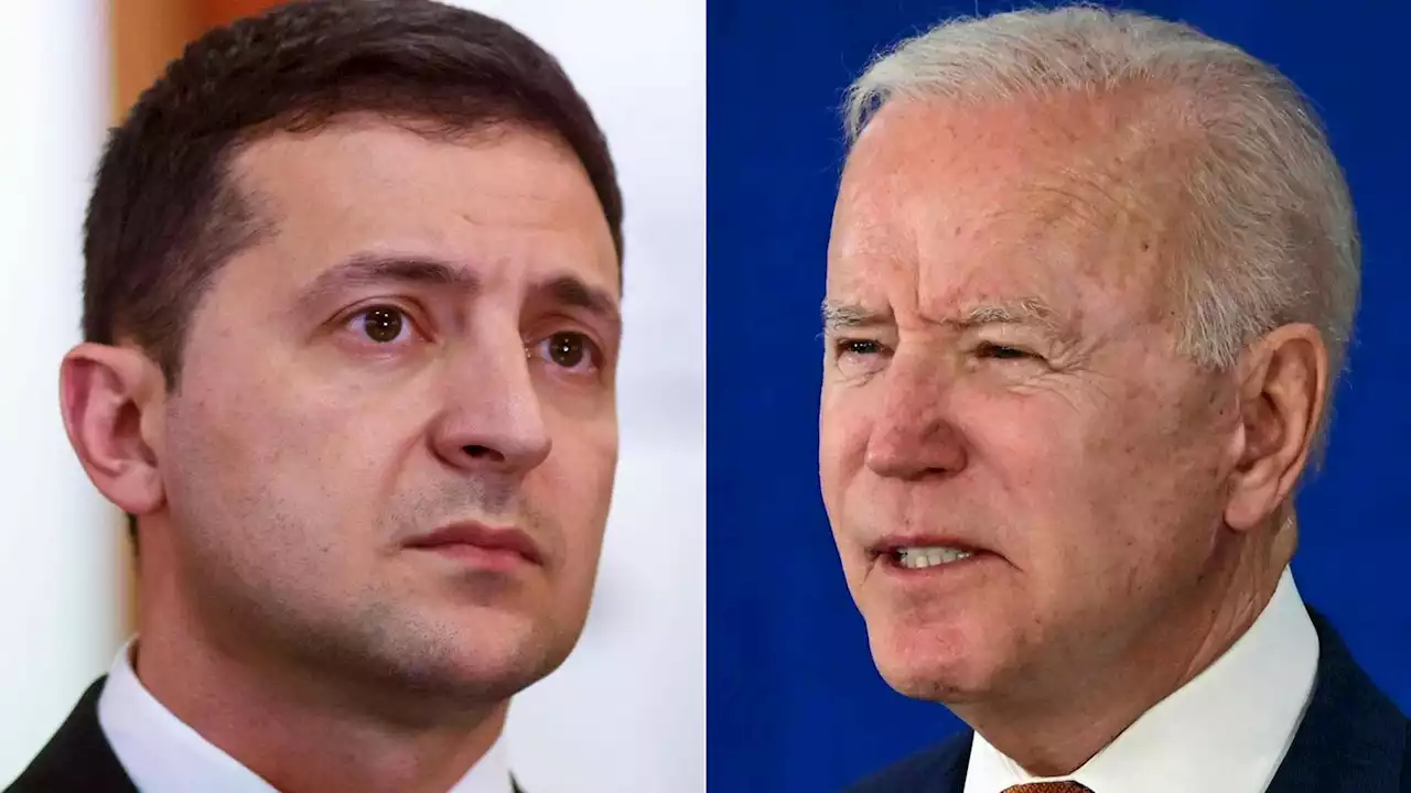 Angst vor russischer Invasion: Biden sichert Selenskyj Unterstützung zu