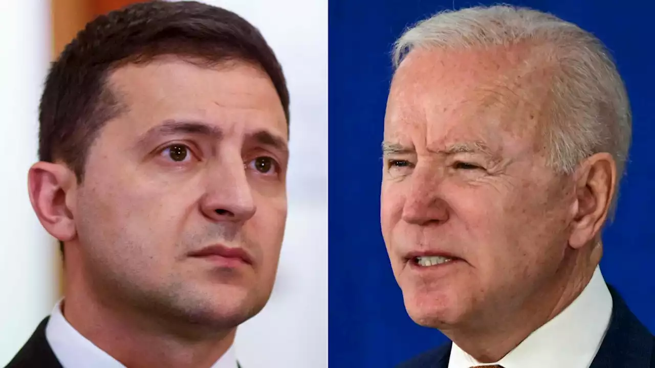 Konflikt mit Russland: US-Präsident Biden verspricht Ukraine Hilfe