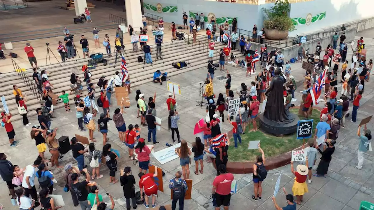 Hawaii’s Water Protectors Lead Movement to Close Navy Fuel Site After Poisonous Leak