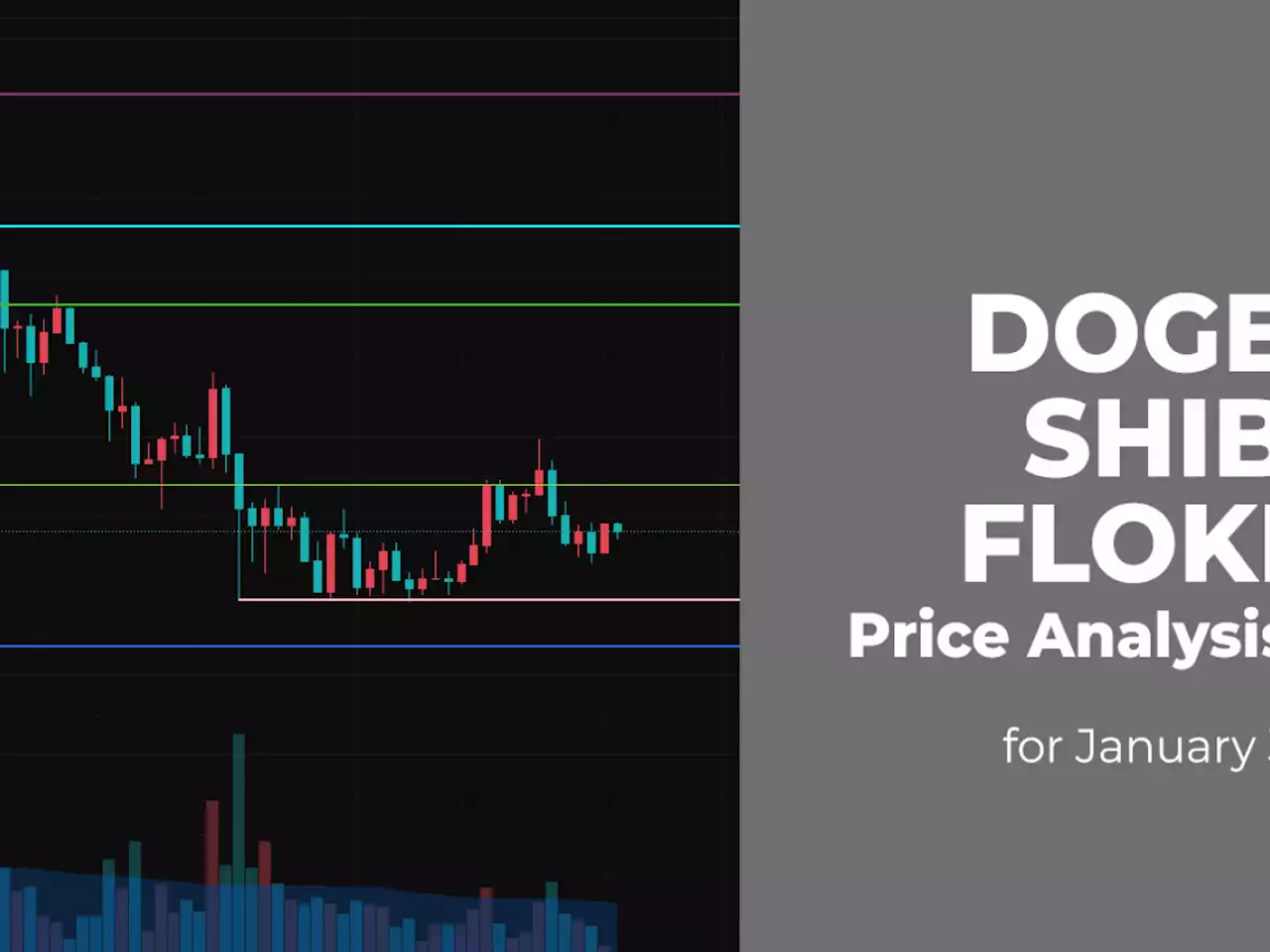 DOGE, SHIB and FLOKI Price Analysis for January 3