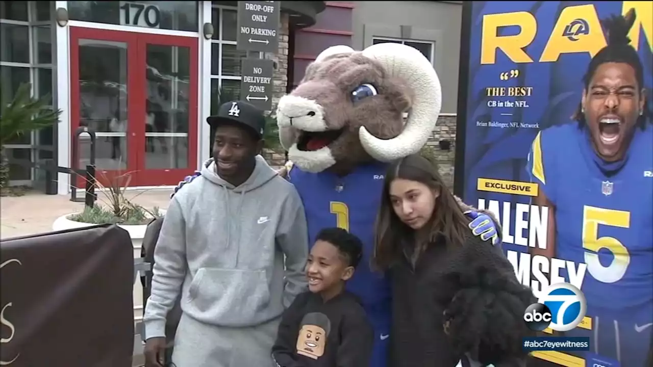 LA Rams fans flock to SoCal popup shops to cheer on team against 49ers in NFC championship game