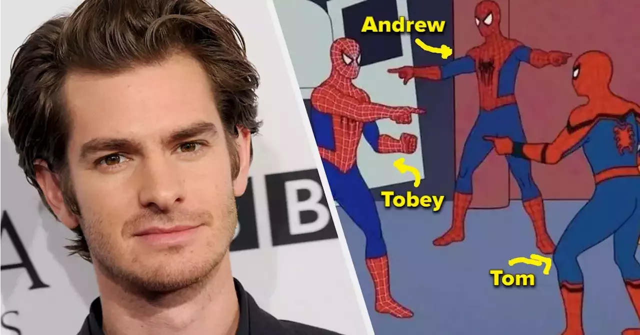 Turns Out, Andrew Garfield Is Responsible For Incorporating That Viral Meme  Into 'Spider-Man: No Way