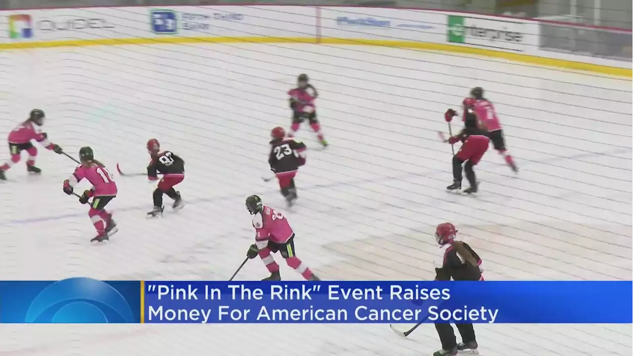 'Pink In The Rink' Event Raises Money For American Cancer Society