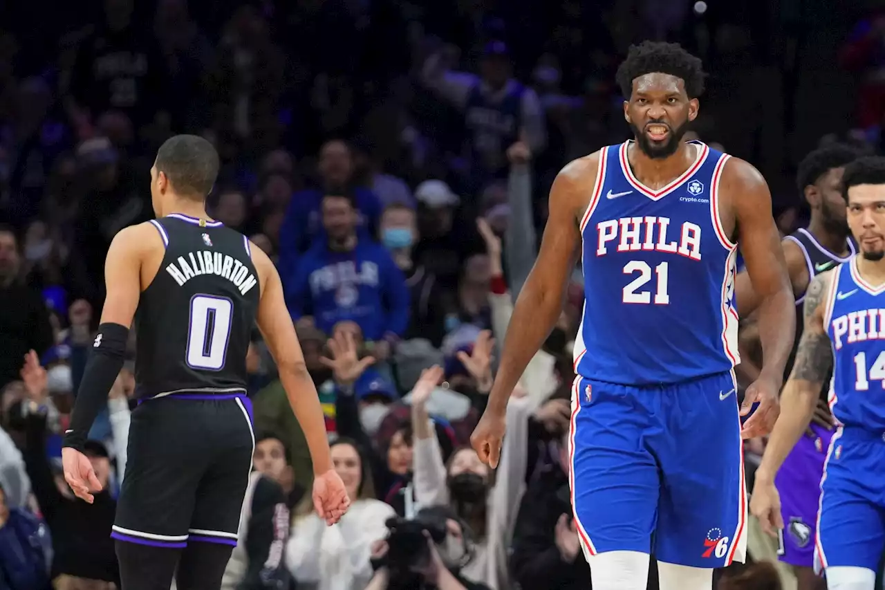 Embiid Scores 36 Points, Leads 76ers Over Kings