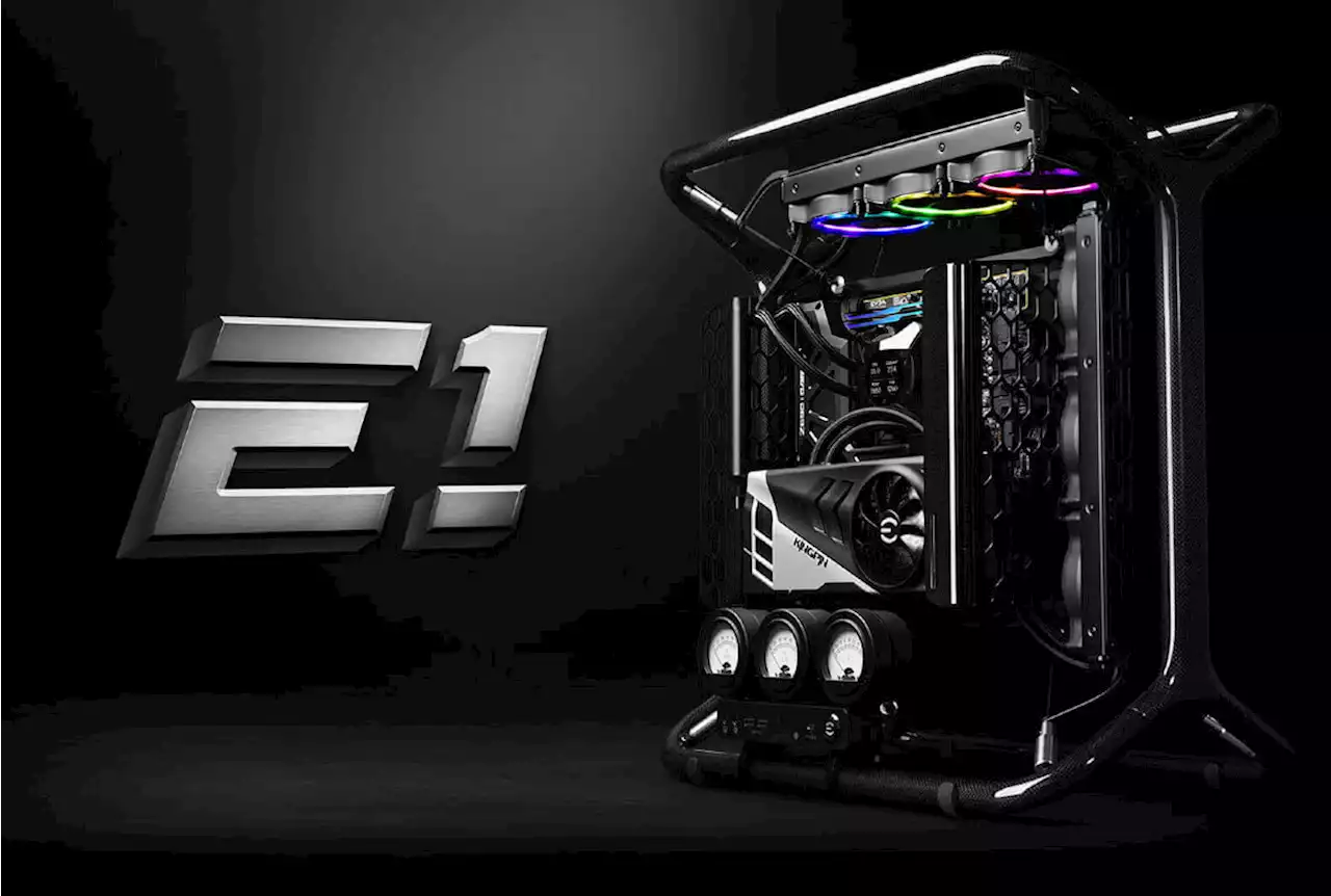 EVGA's crazy new prebuilt PC comes with analog gauges | Digital Trends