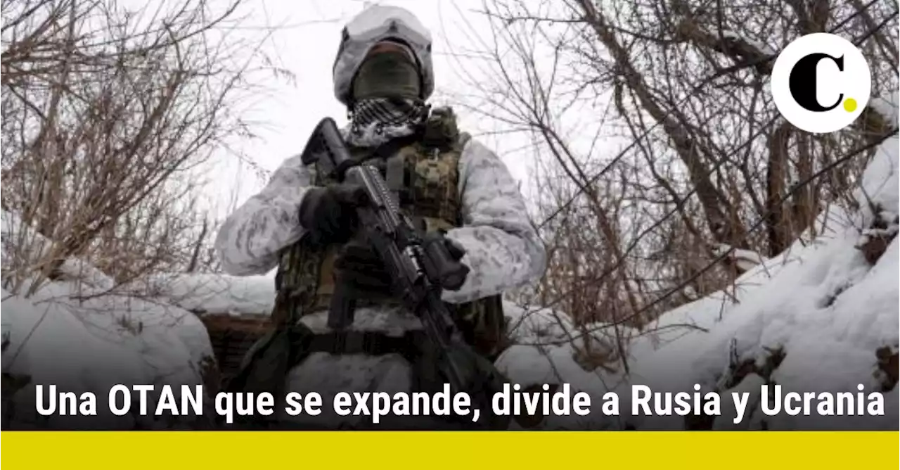 Una OTAN que se expande, divide a Rusia y Ucrania