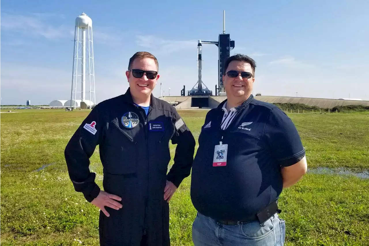 SpaceX lottery winner gave seat to friend because he exceeded weight limit