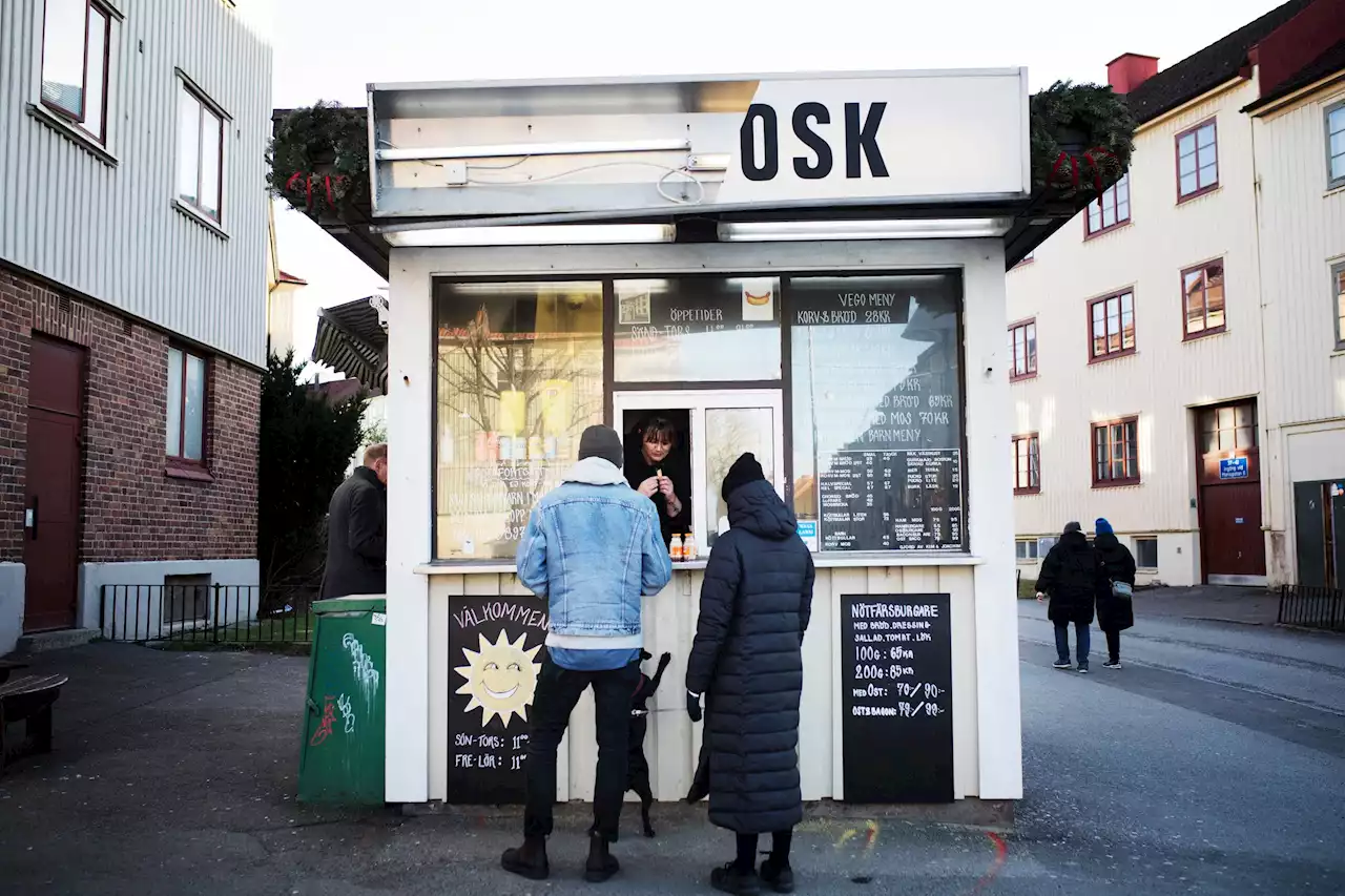 Stormen Malik slog till mot klassiska kiosken