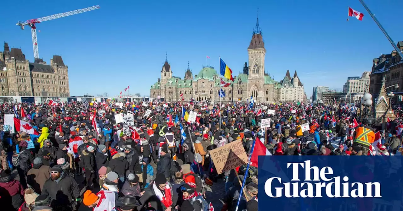 Thousands join protest in Canada against Covid vaccine mandates