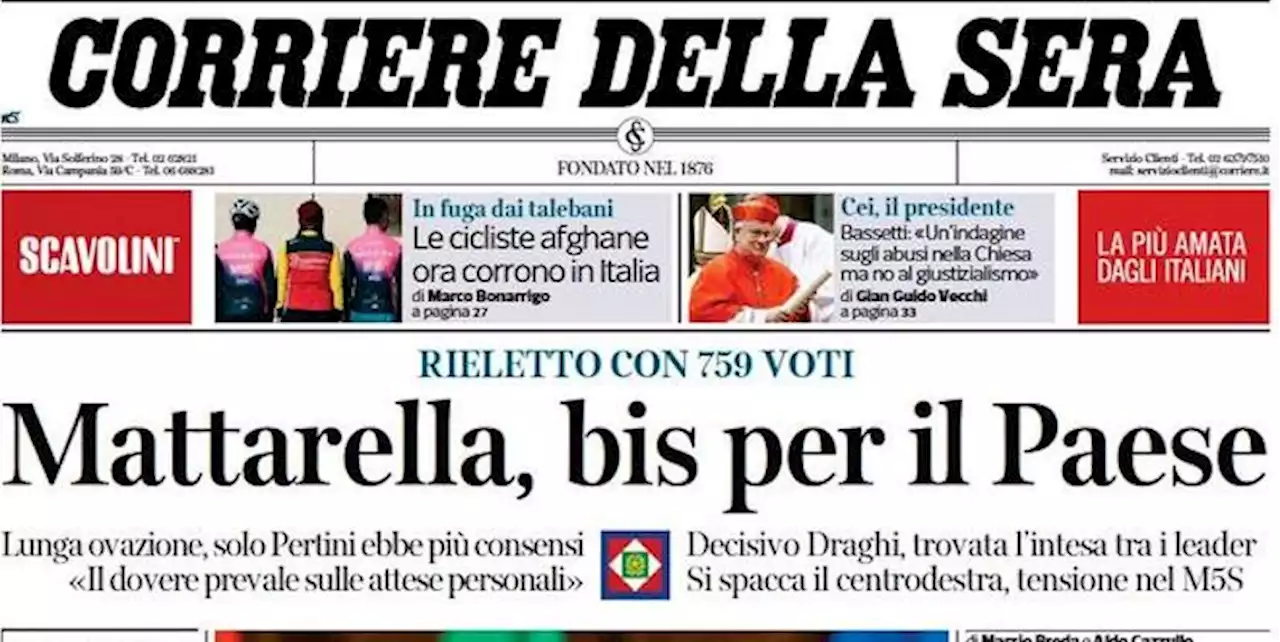 Le prime pagine di oggi - Il Post