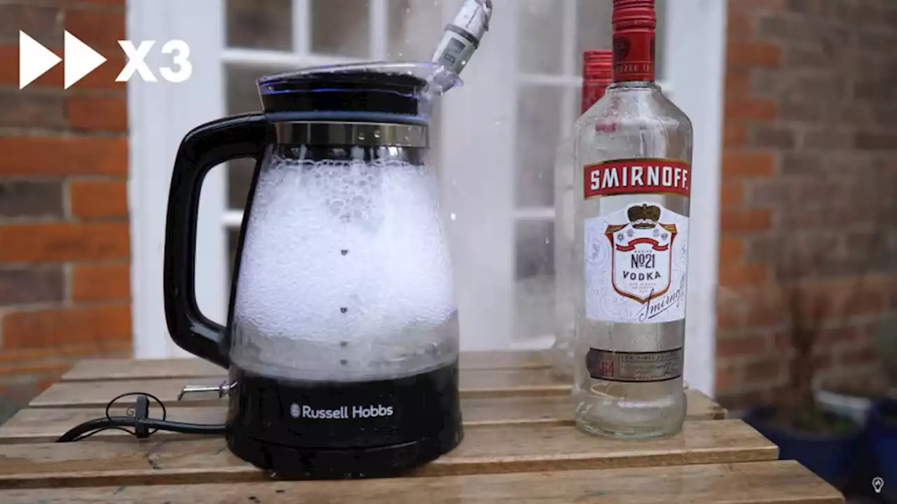 Will an Electric Kettle Filled With Alcohol Boil Forever?