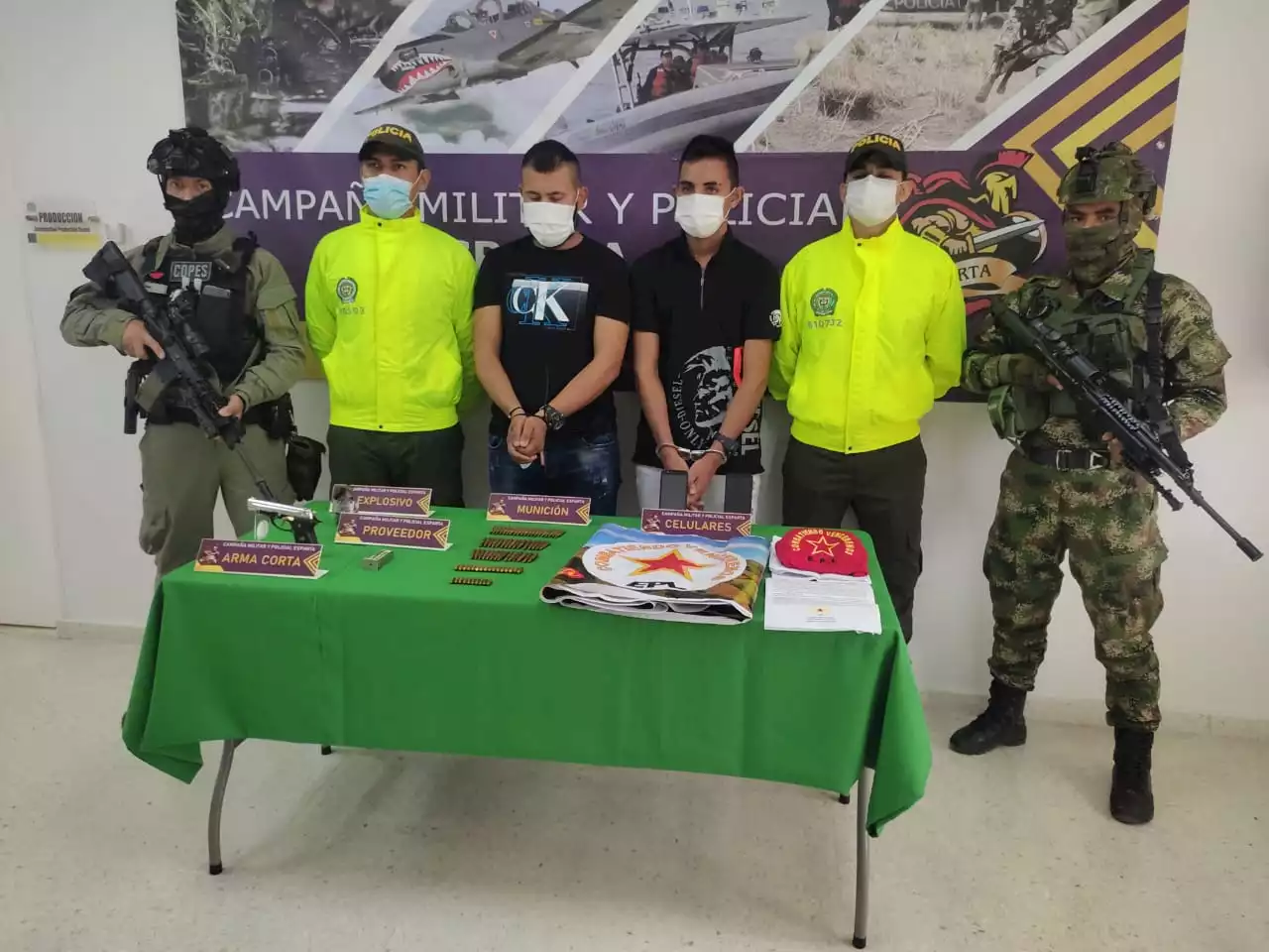 Capturan a cabecilla de 'Los Pelusos' y a su hombre de confianza en Cúcuta