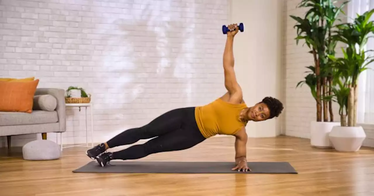 Strengthen 360 Degrees Of Your Core With Just One Single Dumbbell