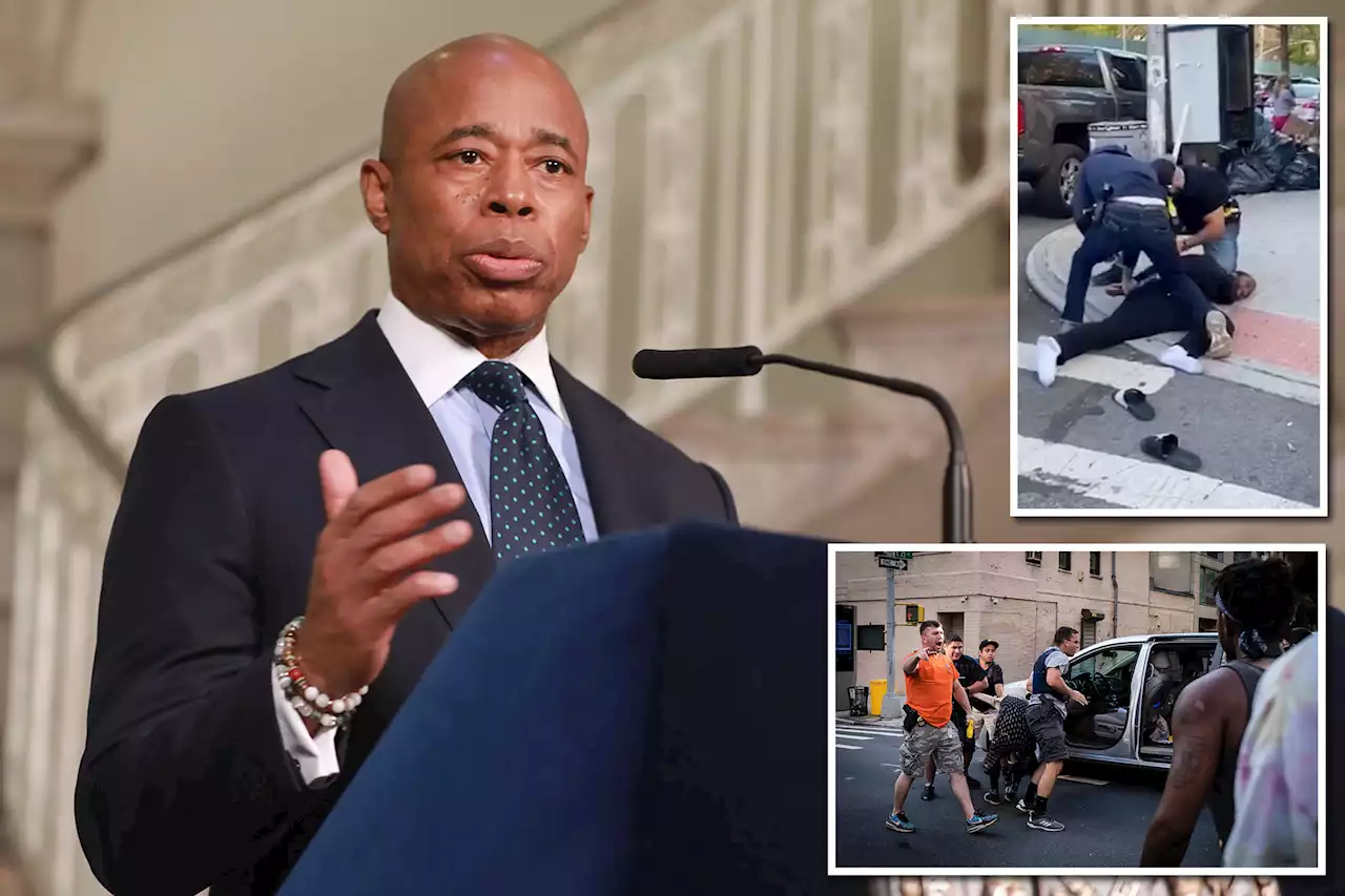 Eric Adams issues stern warning to NYPD anti-gun team