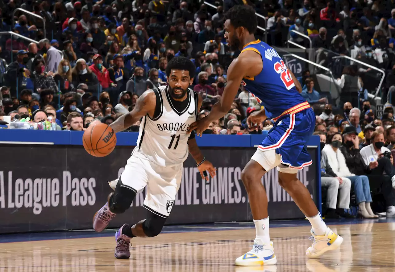 Nets nipped by Warriors despite Kyrie Irving’s heroics