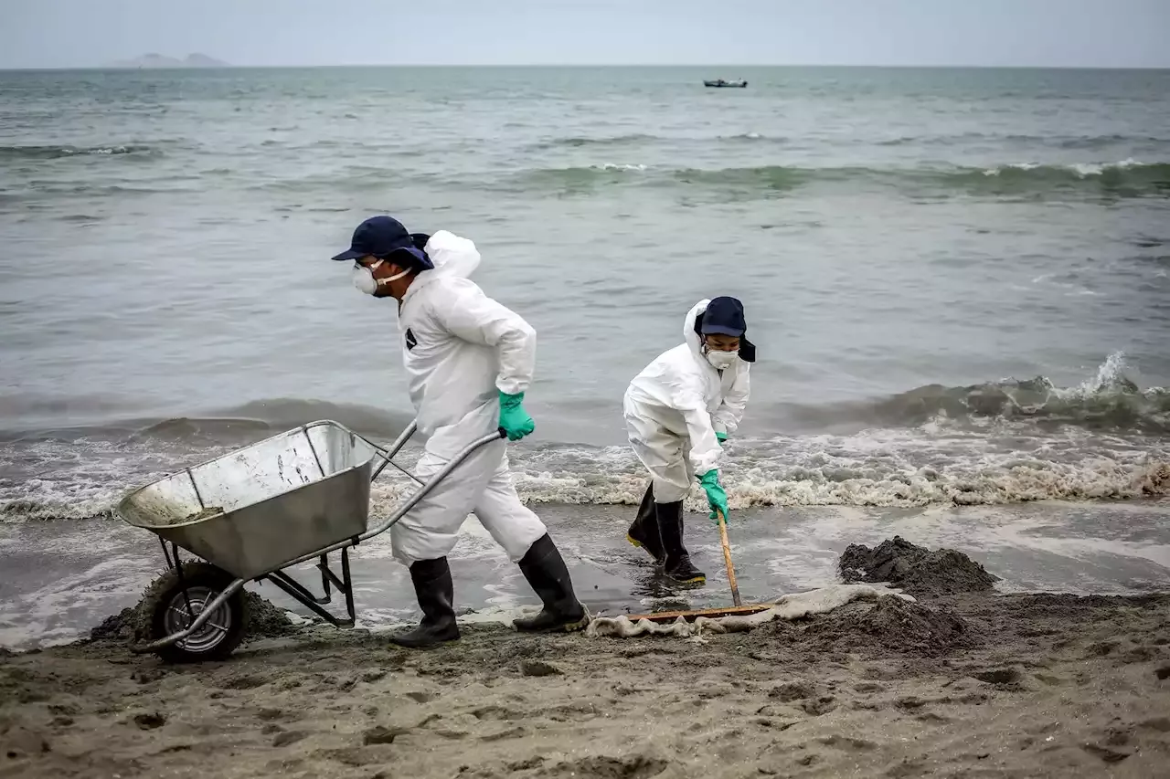 Repsol Cifra La Cantidad Del Derrame De Petr Leo En El Mar De Per En