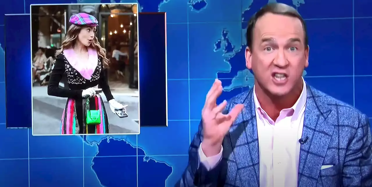 'SNL': Peyton Manning Compares Tom Brady Retirement Rumors to 'Emily in Paris'