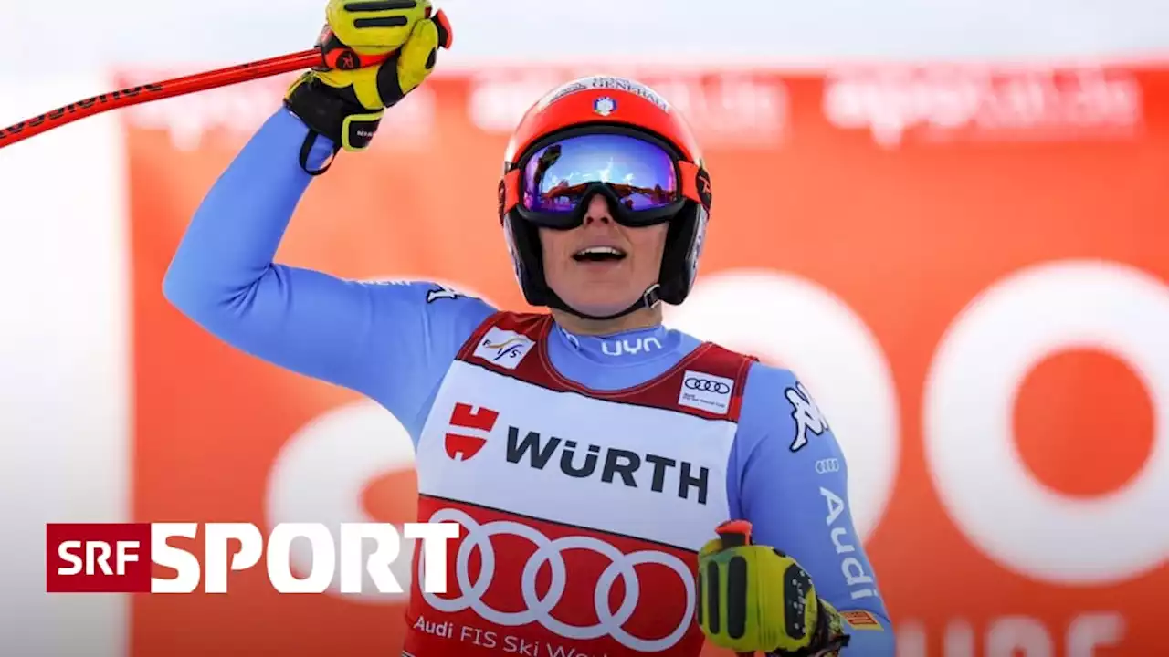 Super-G in Garmisch - Brignone und Hütter siegen überlegen – Jasmina Suter Siebte