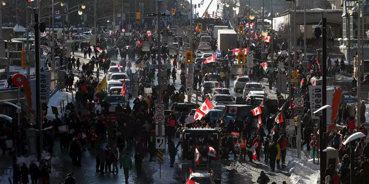 Protesters Rally in Ottawa to Demand End to Canada’s Covid-19 Vaccine Mandates