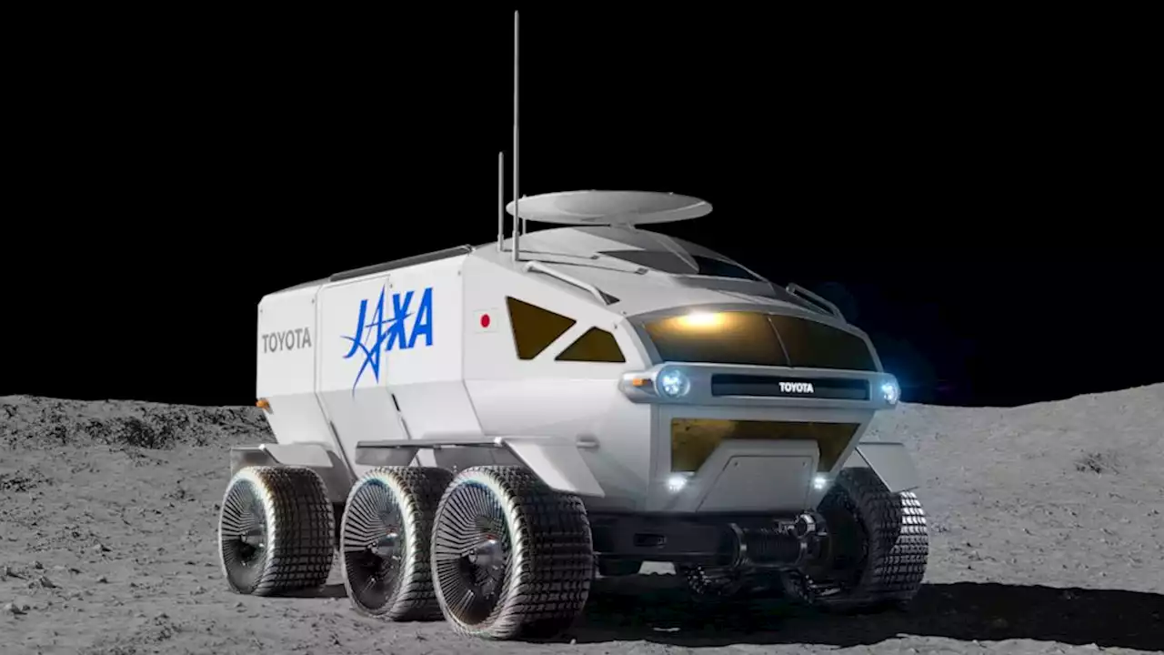 Toyota heading to moon with cruiser, robotic arms, dreams