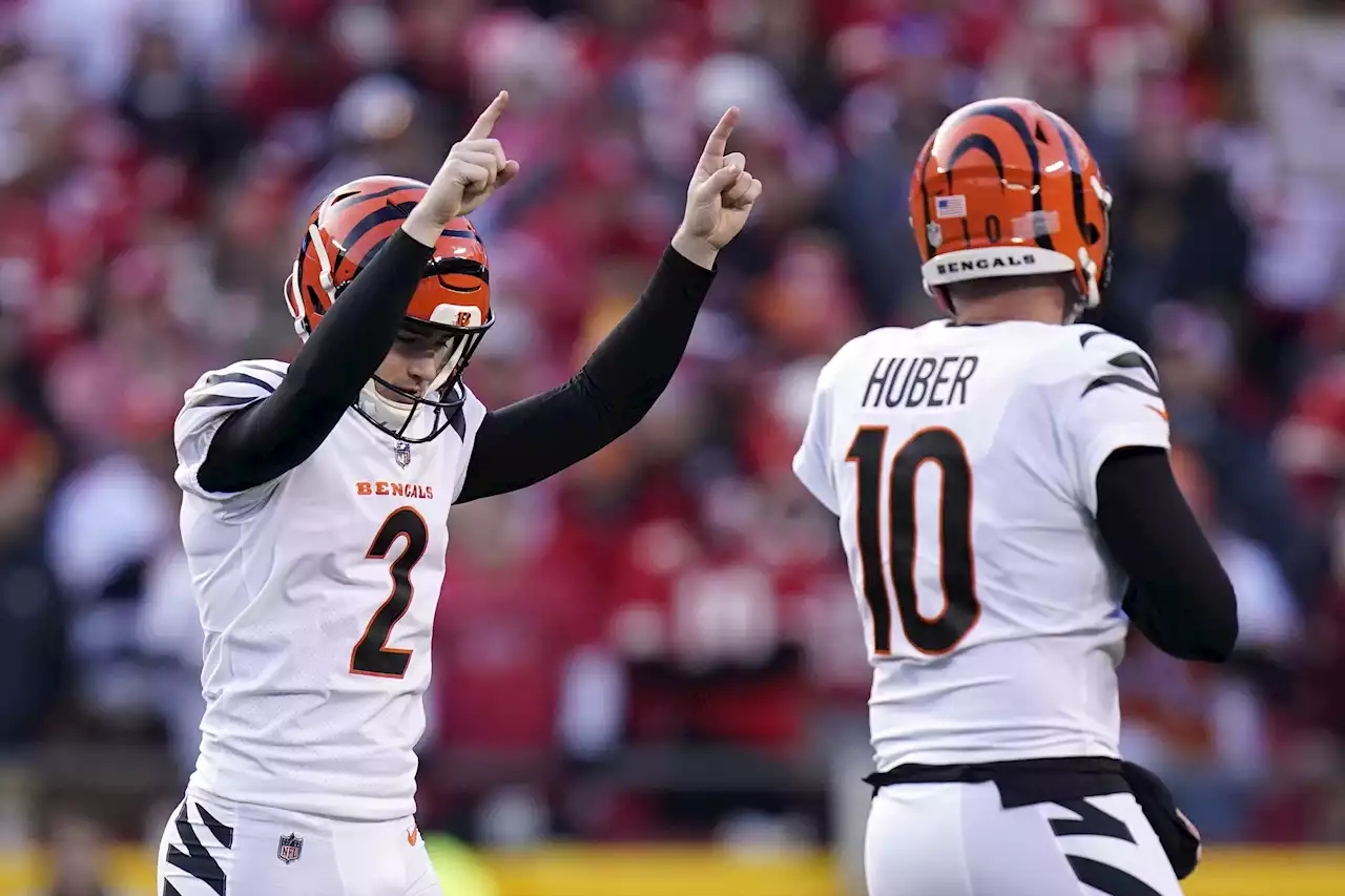 Bengals top Chiefs 27-24 in OT to clinch Super Bowl trip