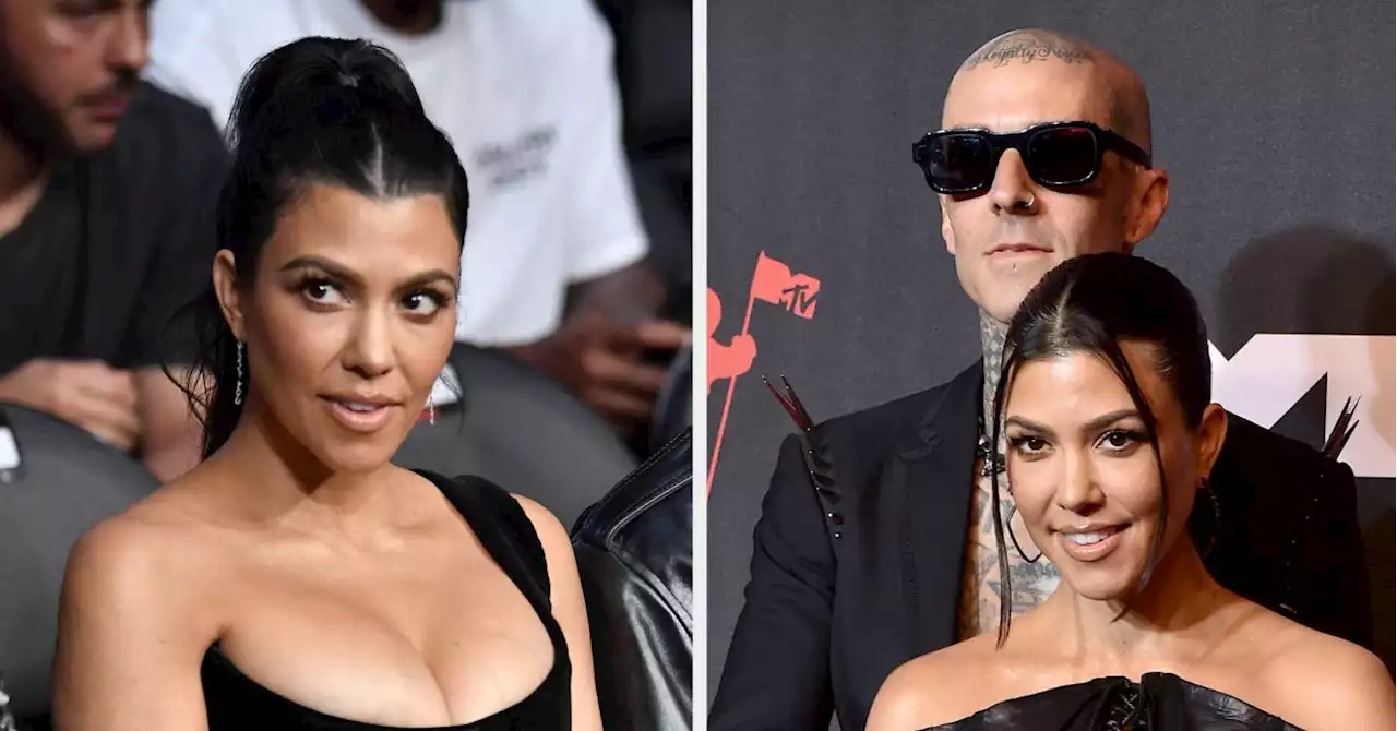 Kourtney Kardashian Shared A Throwback Photo With Travis Barker From 2018