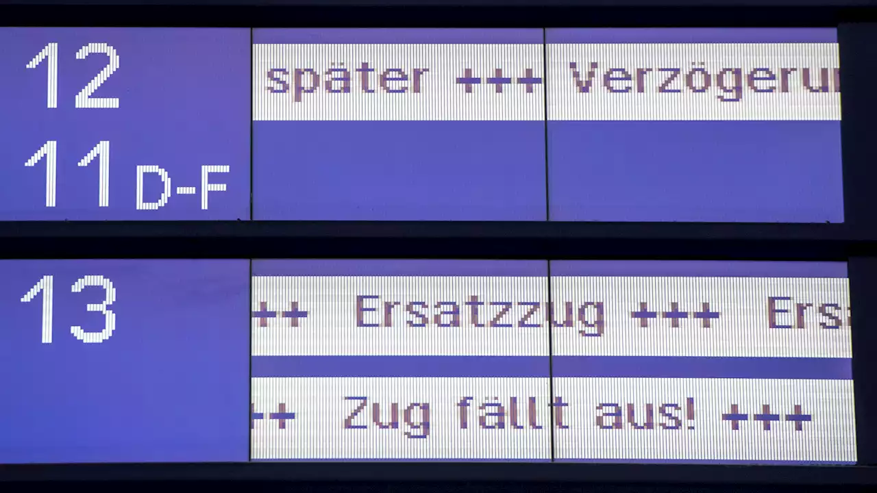 Bahn-Chef Lutz: Wollen 80 Prozent Pünktlichkeit im Fernverkehr erreichen